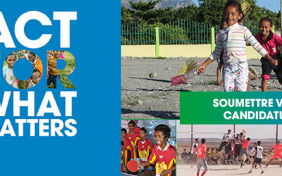 Peace and Sport launches Act for What Matters