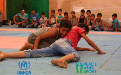 Peace and Sport et l’UNHCR s’engagent à travailler ensemble pour offrir un avenir meilleur aux réfugiés