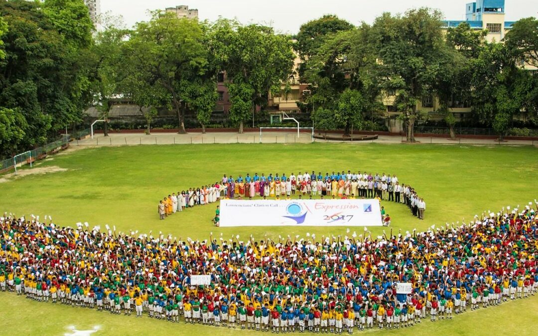 St. Lawrence High school and Peace and Sport celebrate Olympic Day