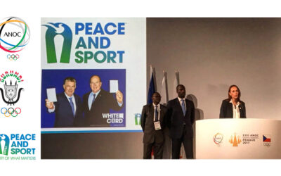 Peace and Sport a présenté les Jeux de l’Amitié à la XXIIe Assemblée Générale de l’ACNO