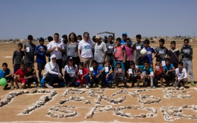 PEACE AND SPORT CELEBRATES THE INTERNATIONAL DAY OF SPORT FOR DEVELOPMENT AND PEACE IN THE ZA’ATARI REFUGEE CAMP IN JORDAN