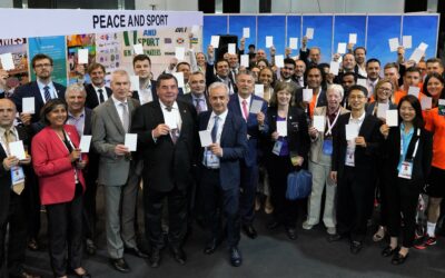 Peace and Sport mobilizes International Federations at SportAccord 2018