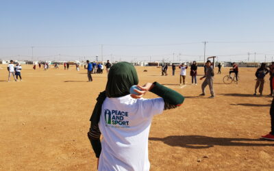 Peace and Sport and WBSC begin Baseball5  in Jordan’s Zaatari refugee camp