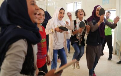 Trois ans d’activités de paix par le sport dans le camp de réfugiés de Zaatari