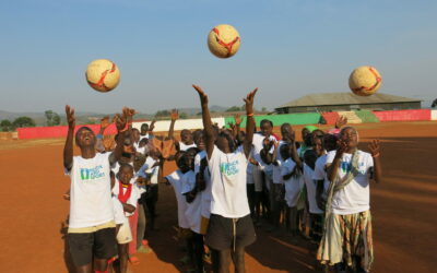 A la sortie de l’école, les enfants burundais pratiquent la paix par le sport