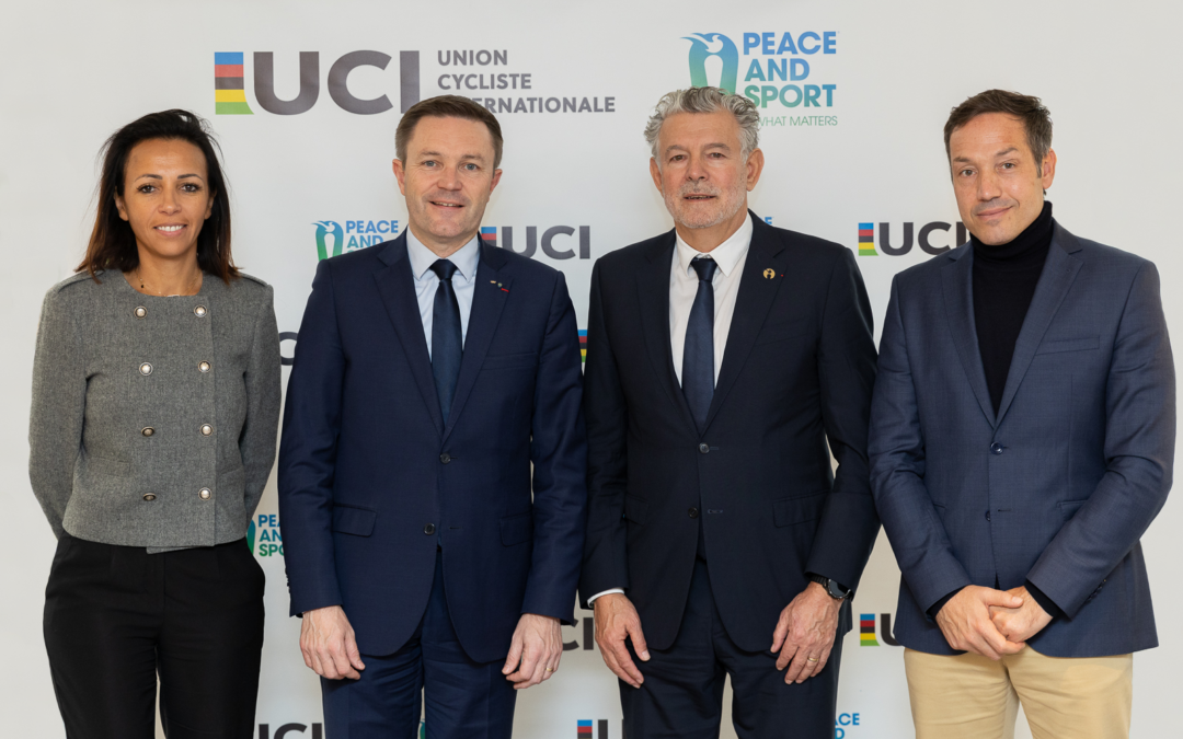 L’UCI et Peace and Sport annoncent un partenariat pour renforcer les communautés par le cyclisme